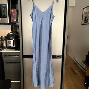 Club Monaco Blue slip dress size 6